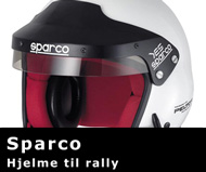 Sparco hjelme til rally